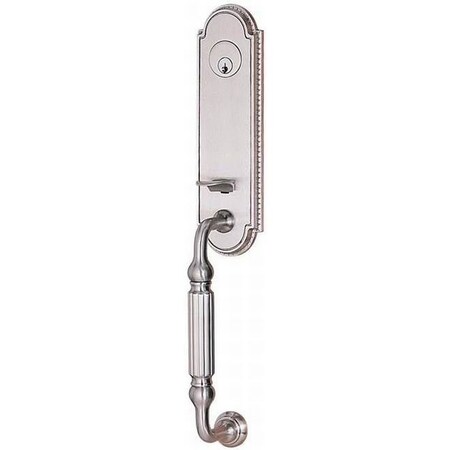 Emtek Satin Nickel Handleset, 4321STUUS15LH 4321STUUS15LH
